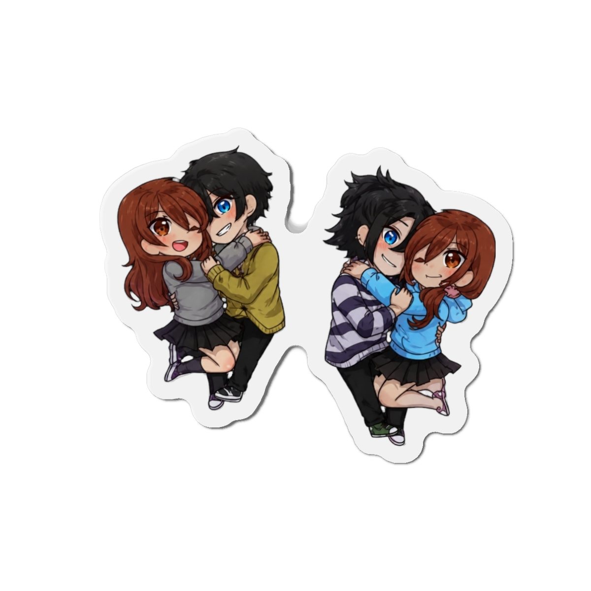 Hori & Miya - Bookmark Magnet - | Horimiya - alternate angle 1, merchandise