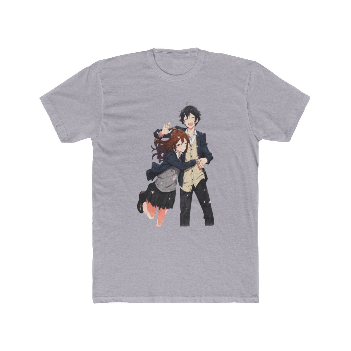 Horimiya Duo Hug Boyfriend Fit Girls T Shirt