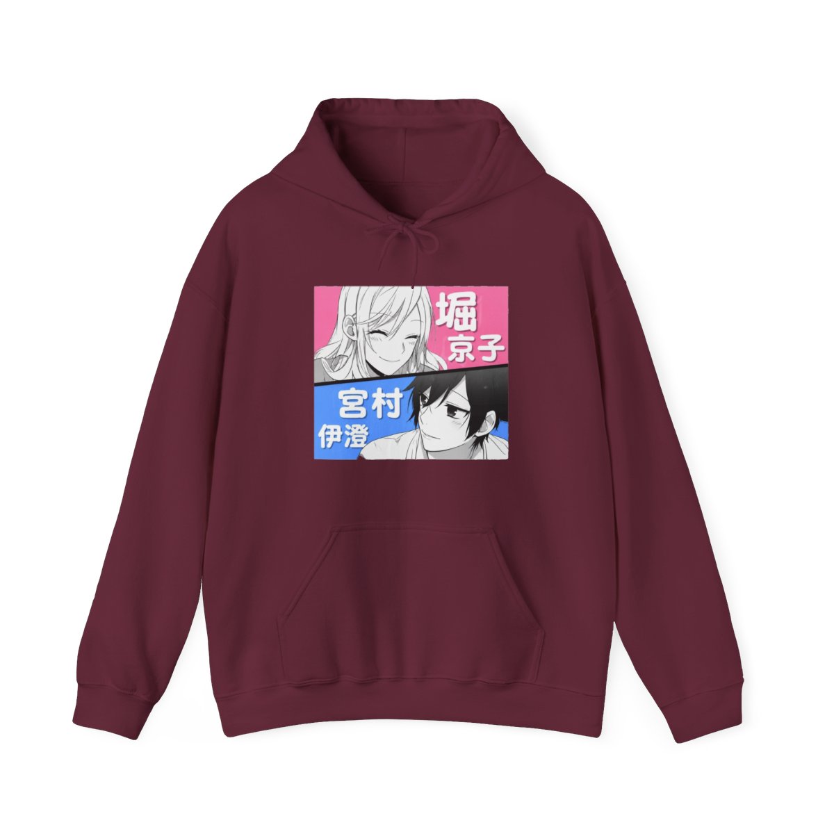 Horimiya Hoodie - Japan Anime Hoodie Print Hooded Hoodie | Horimiya Merch Store - alternate angle 3, merchandise